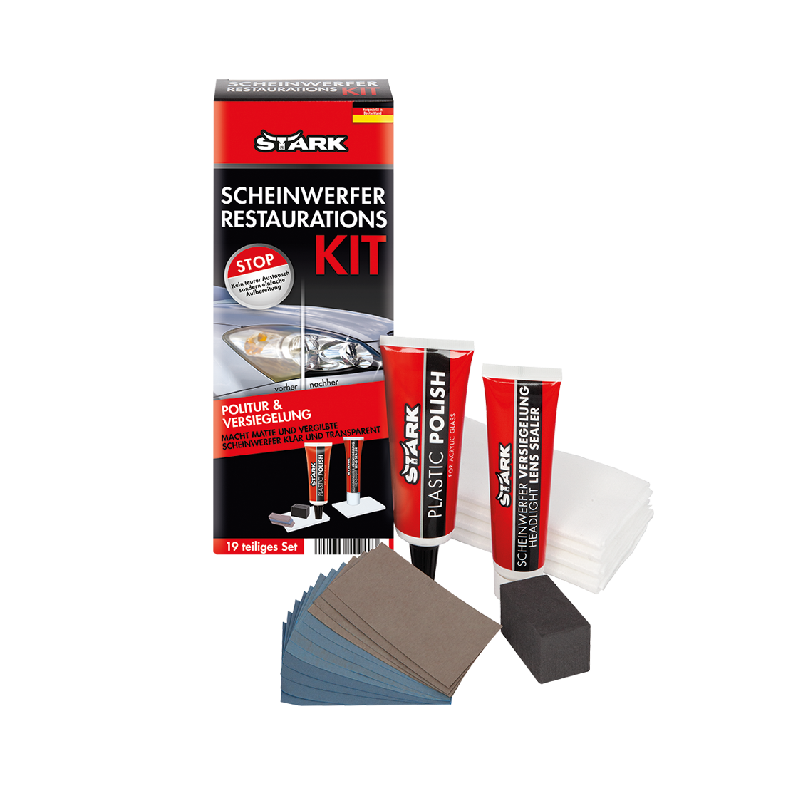 Headlight Restoration Kit 